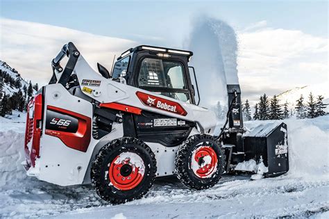 24 snow blowers in skid steer bucket|snowblower for bobcat skid steer.